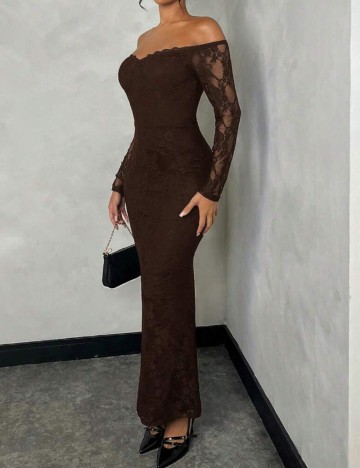 Rochie maxi Shein, maro