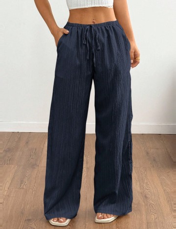 Pantaloni Shein, albastru