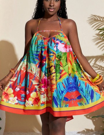 Rochie mini Shein, mix culori