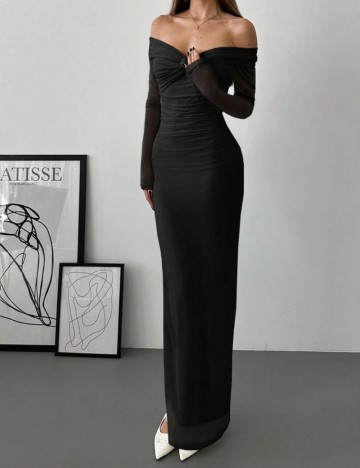 Rochie midi Shein, negru