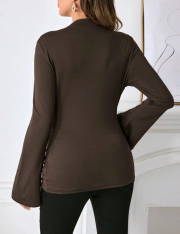 Bluză Shein, maro