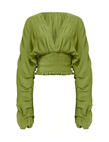 Cămașă Shein, verde