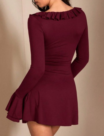 Rochie mini Shein, vișiniu