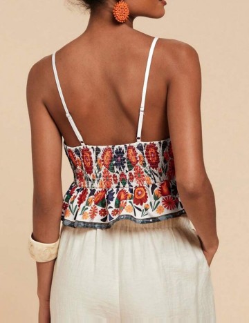 Top Shein, mix culori