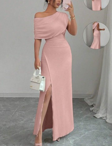 Rochie maxi Shein, roz