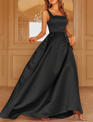 Rochie de ocazie Shein FAERIESTY, negru