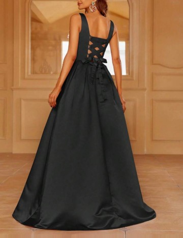 Rochie de ocazie Shein FAERIESTY, negru