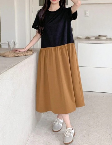 Rochie midi Shein DAZY, mix culori