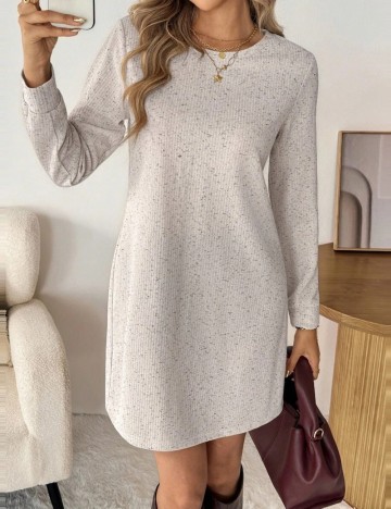 Rochie mini Shein, crem