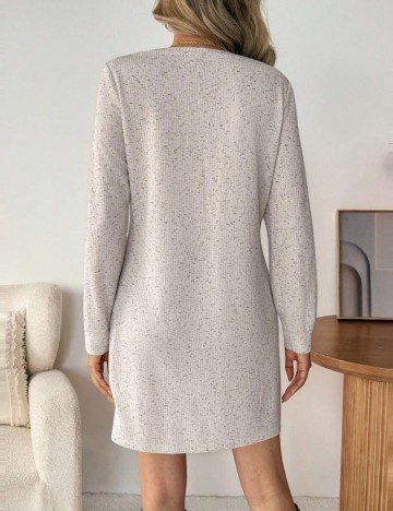 Rochie mini Shein, crem