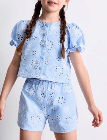 Compleu Shein, albastru