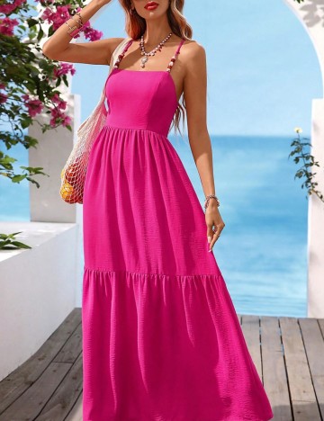 Rochie maxi Shein, roz