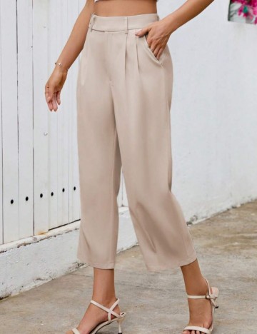 Pantaloni Shein, bej