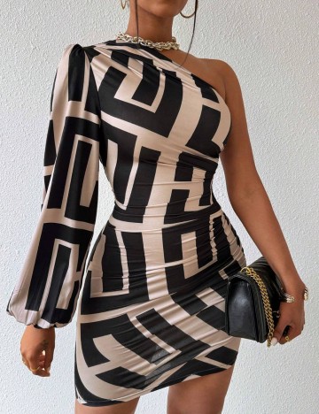 Rochie mini Shein, mix culori