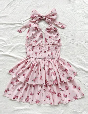 Rochie mini Shein Curve+, mix culori