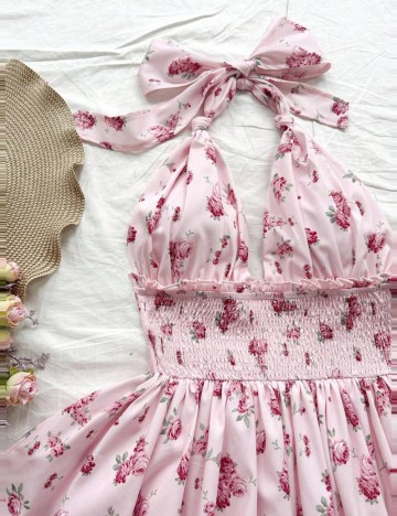 Rochie mini Shein Curve+, mix culori