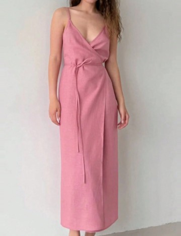 Rochie maxi Shein, roz