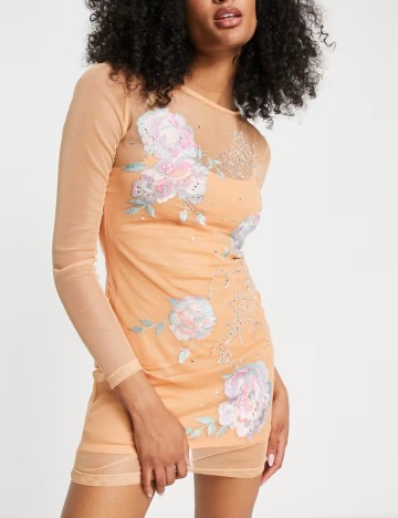 Rochie mini ASOS, mix culori