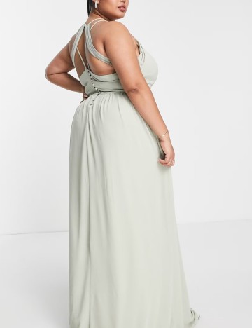 Rochie maxi TFNC, verde