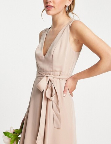 Rochie maxi Maya Deluxe, bej