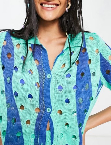 Cămașă cu m&acirc;necă scurtă Daisy Street, mix culori