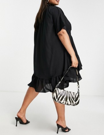Rochie mini IN THE STYLE, negru