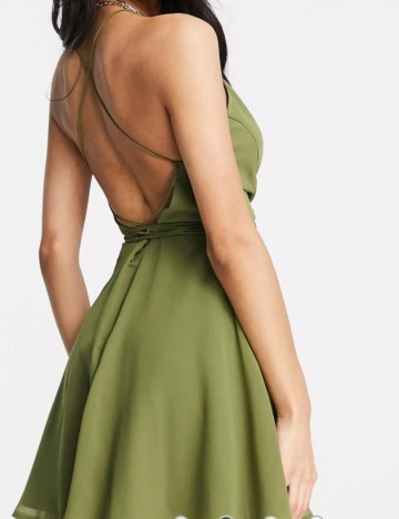 Rochie mini ASOS, kaki
