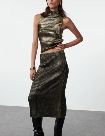 Compleu TRENDYOL, auriu