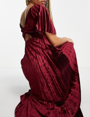 Rochie maxi ASOS, vișiniu