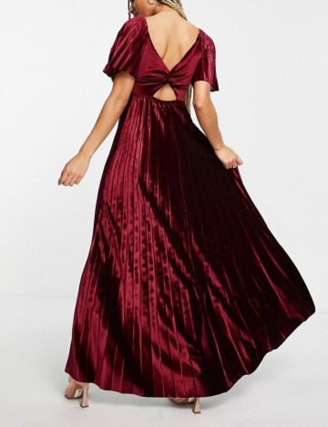 Rochie maxi ASOS, vișiniu