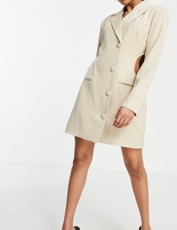 Rochie Tip Sacou 4th & Reckless, bej