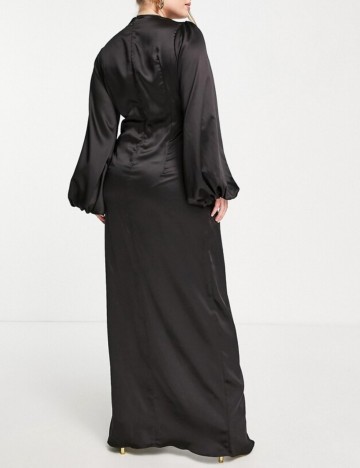 Rochie maxi Yaura, negru