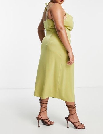 Rochie midi Public Desire, verde