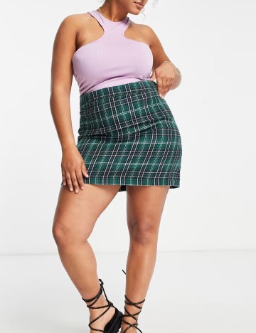 Fustă mini Heartbreak, mix culori