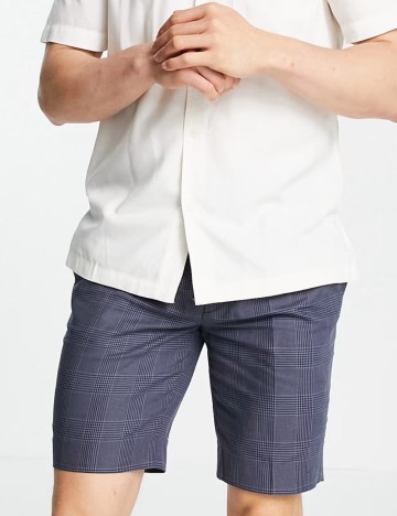 Pantaloni scurți ASOS, albastru