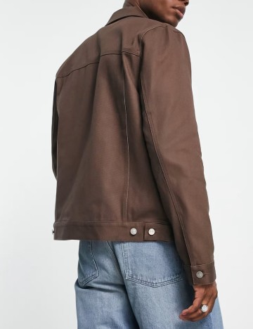 Jachetă De Blugi ASOS, maro