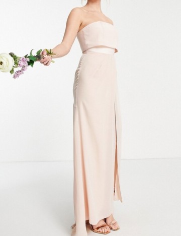 Rochie maxi ASOS, roz