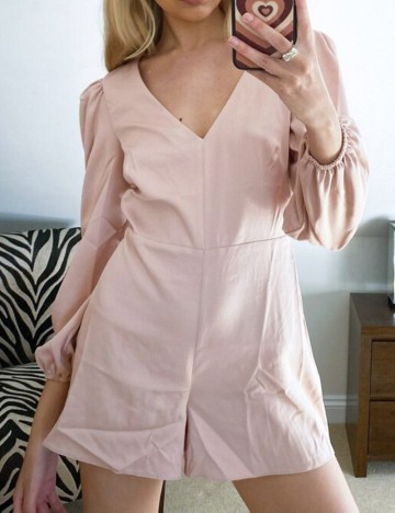 Salopetă scurtă Miss Selfridge, roz