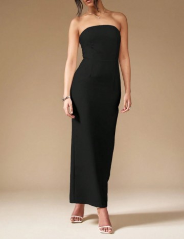 Rochie maxi Shein Missguided, negru