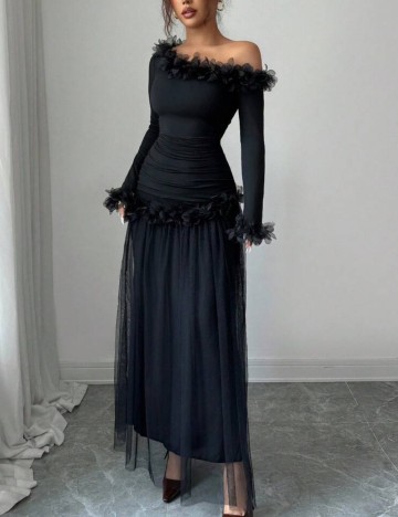 Rochie maxi Shein, negru