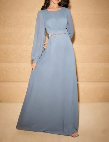 Rochie maxi Shein, albastru