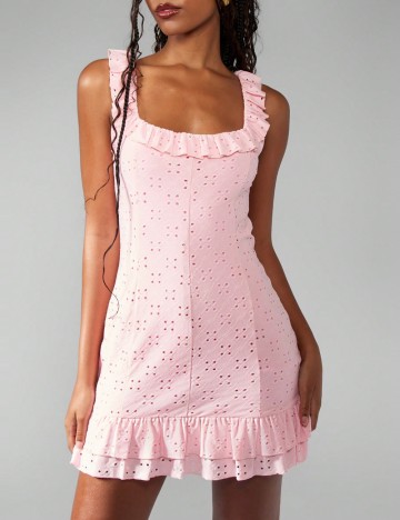 Rochie mini Shein Missguided, roz