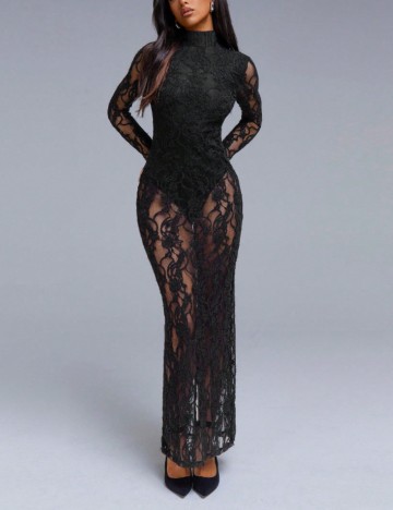 Rochie maxi Shein, negru