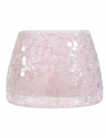 Fustă Pantalon Shein, roz