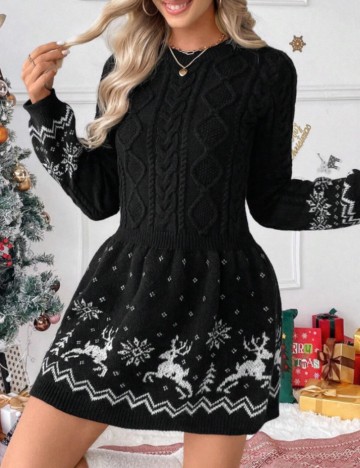 Rochie mini Shein, negru