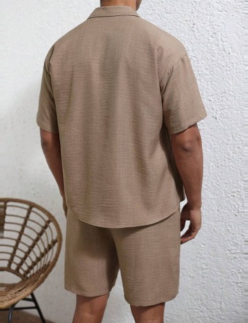 Cămașă Shein, maro