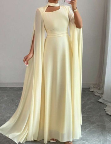 Rochie maxi Shein, galben