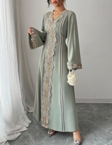 Rochie maxi Shein, verde