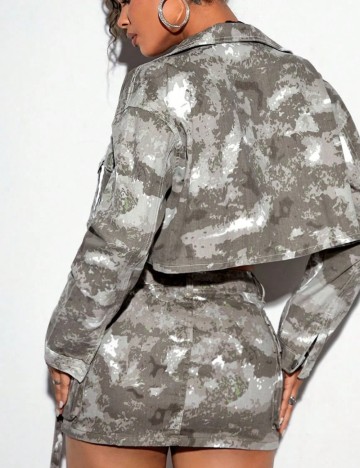 Jachetă Shein, mix culori