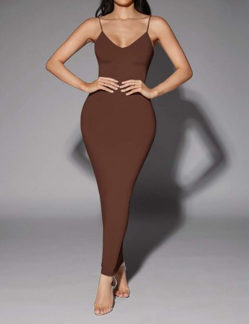 Rochie midi Shein, maro